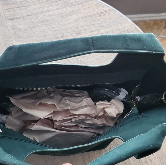 Large Emerald Green Hobo bag - Picture 4 of 9